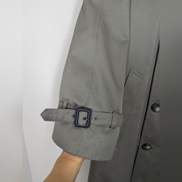 Ralph Lauren Double-Breasted Trench Coat – Size 44S – Detachable Lining & Wool C - Picture 4 of 9